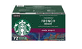 Starbucks Dark French Roast -Cup, 72-Count