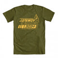 Janeway Chakotay 2024 Original Artwork Inspired by Star Trek Men's -shirt Military Green Small
