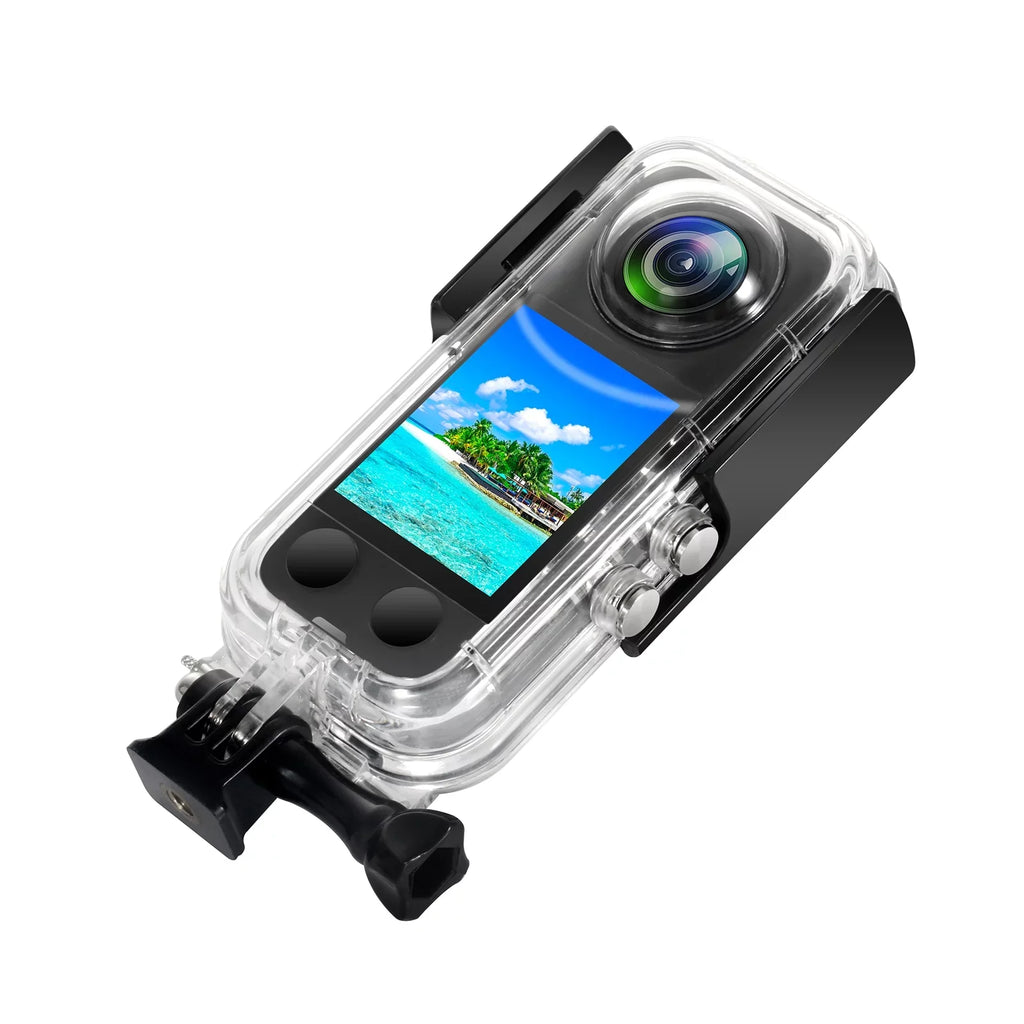 ametoys Panoramic Dive Case Waterproof Case Diving Housing Underwater 40M Replacement for