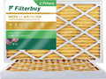 Filterbuy 16x25x2  11 Pleated   Furnace Air Filters (2-Pack)
