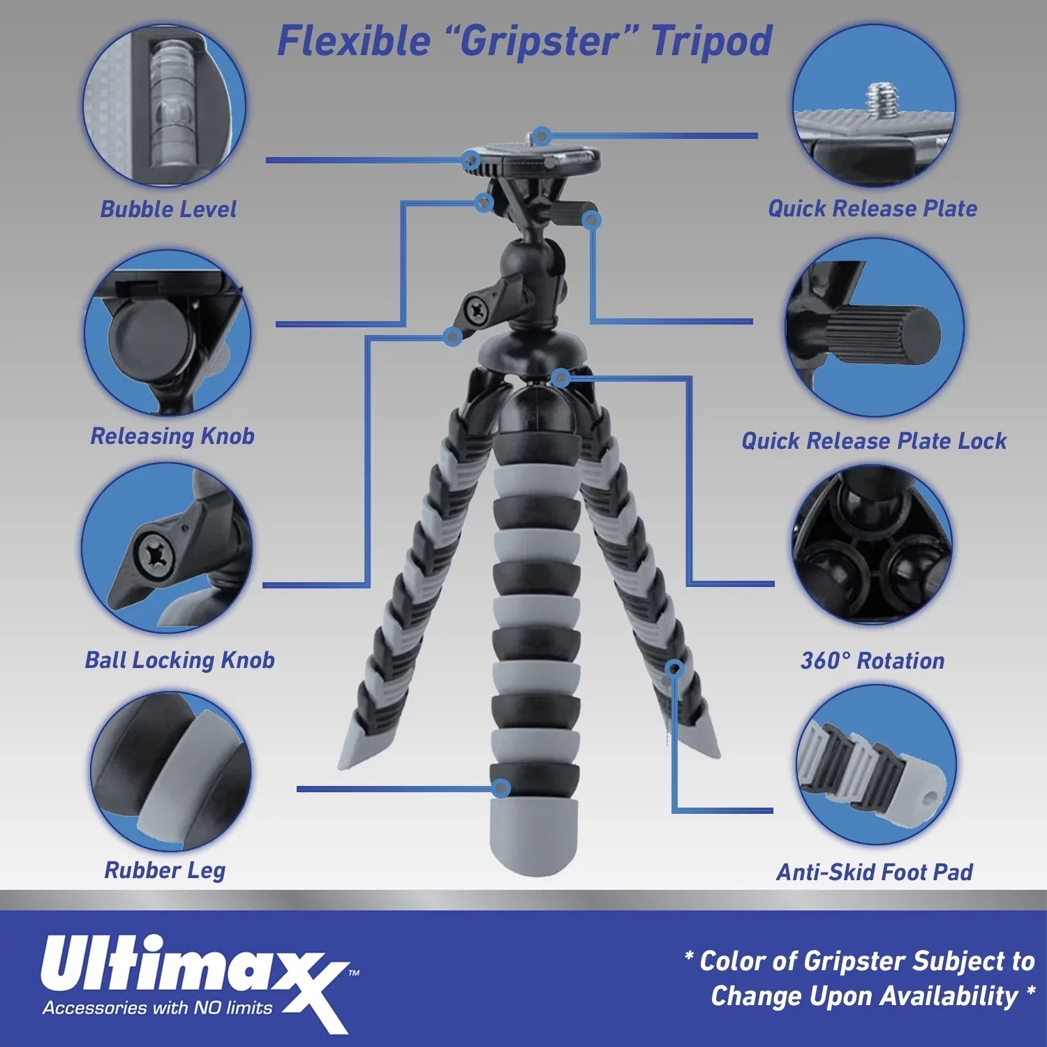 Ultimaxx Advanced Insta360  3 Action Camera Bundle (128GB) - Includes: 1/4” Screw Adapter for Action Cam Mounts, Mini Metal Dolly & More (25pc Bundle)