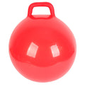 Lixada Pure Color Inflatable Bouncing Ball Kids Jumping Hop Ball with Handle for Adults Children Exercise Toy