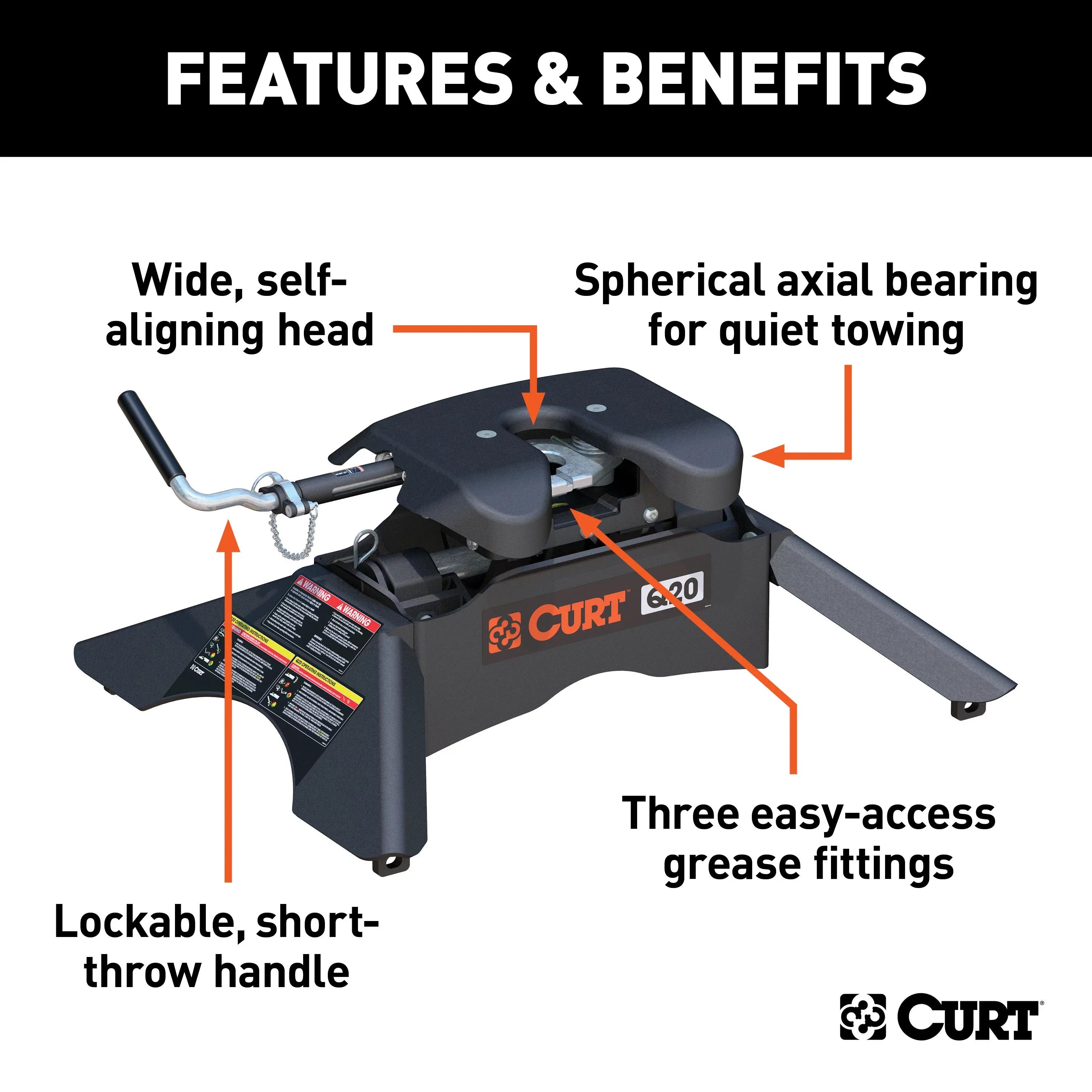 16130  5th Wheel Hitch, 20,000 lbs