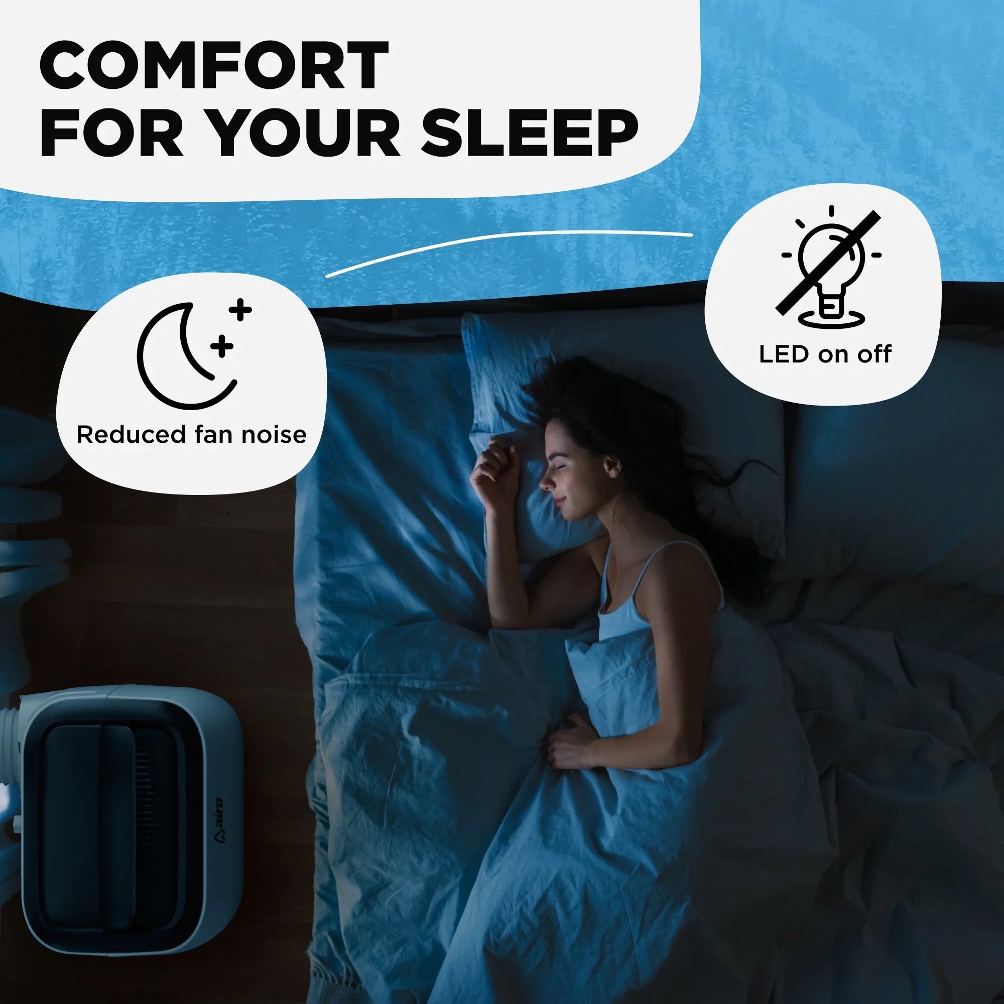 Airo Comfort Portable Air Conditioner 8000  (12000  ), Standing  Unit with  Window Kit
