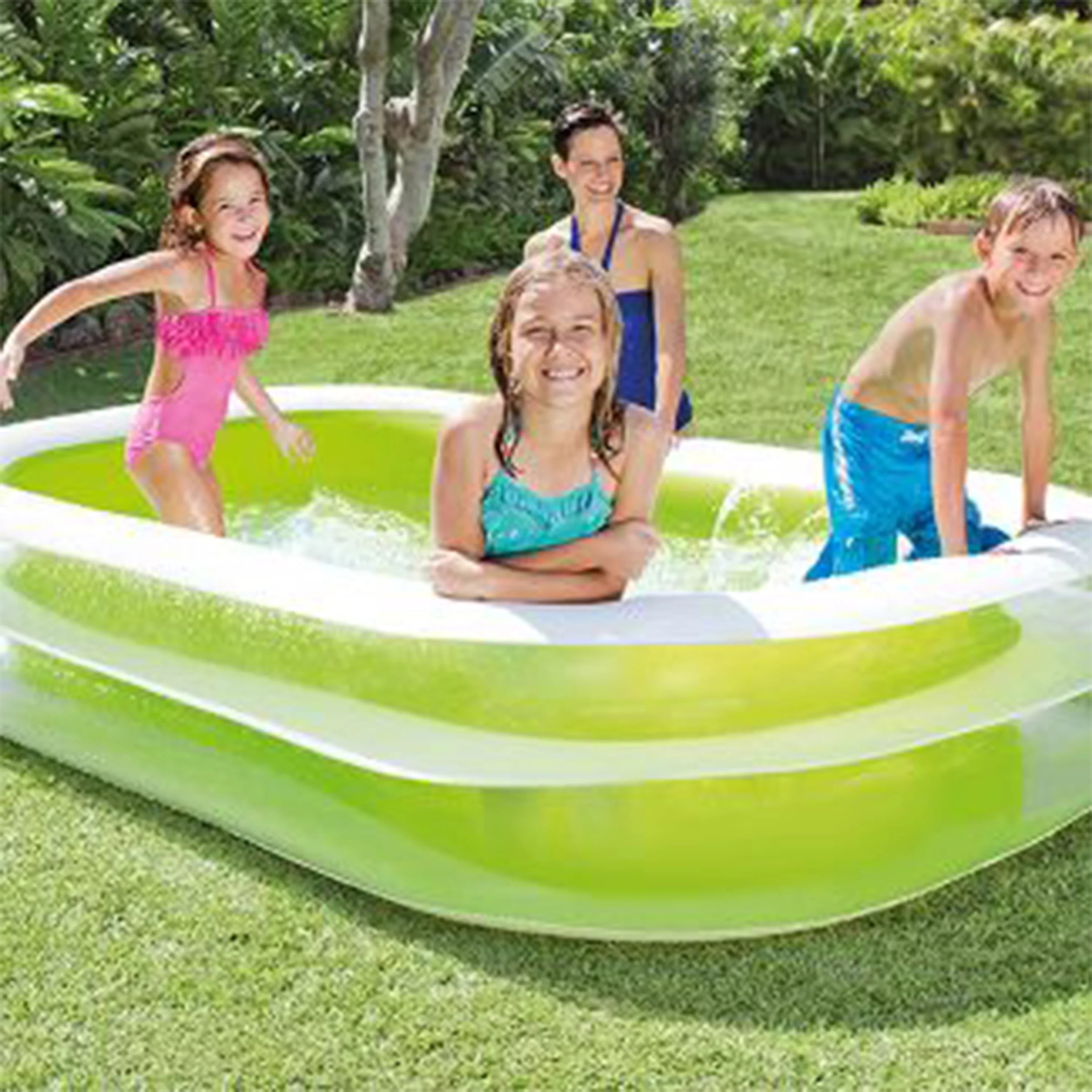Intex Kool Splash Play Center with 8.5' x 5.75' Swim Center, Blue & White