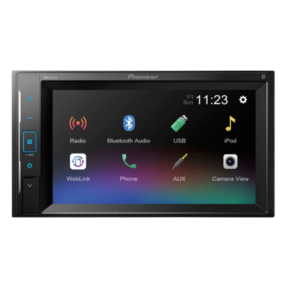 New Pioneer -241EX 6.2" Multimedia Receiver (Does Not Play CDs) w/ Bullet Camera