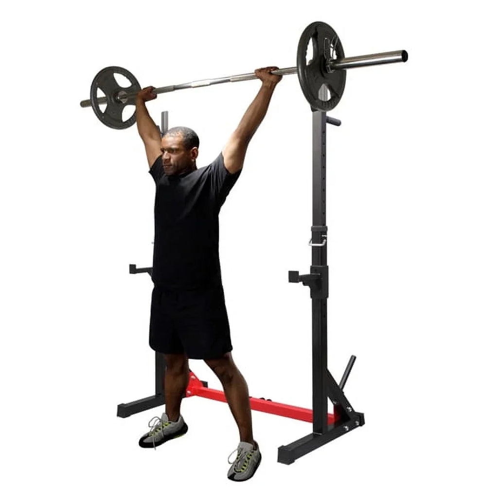 Miekor Home Indoor Fitness Adjustable Multi-function Barbell Stand Squat Bench Press Trainer