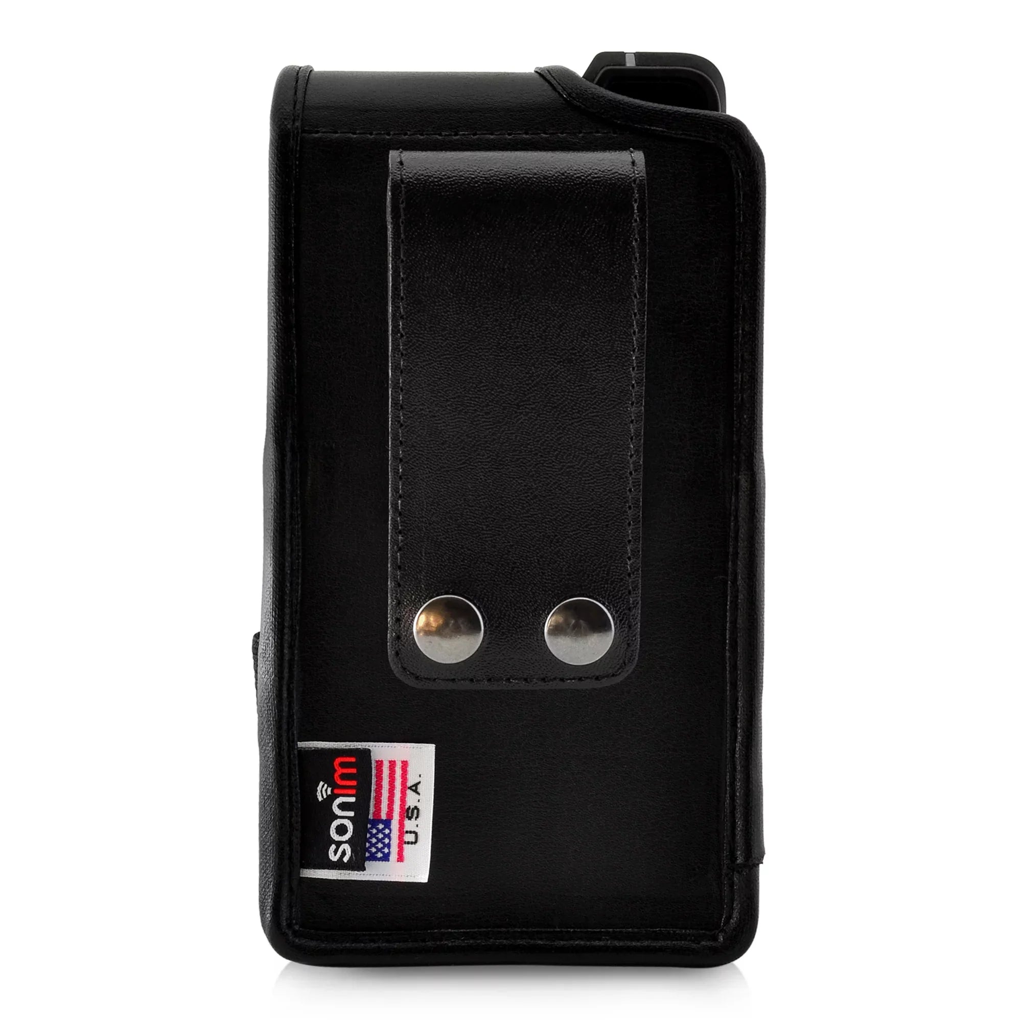 Sonim     Radio Phone Holster Vertical Black Belt Clip Case