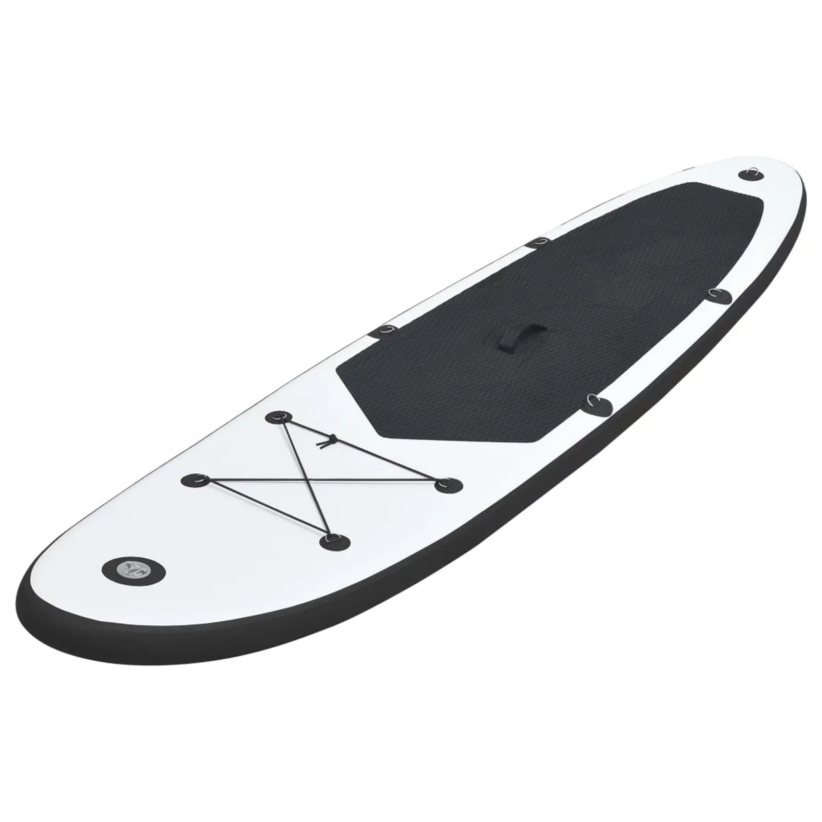 Inflatable Paddleboard Set Black and White