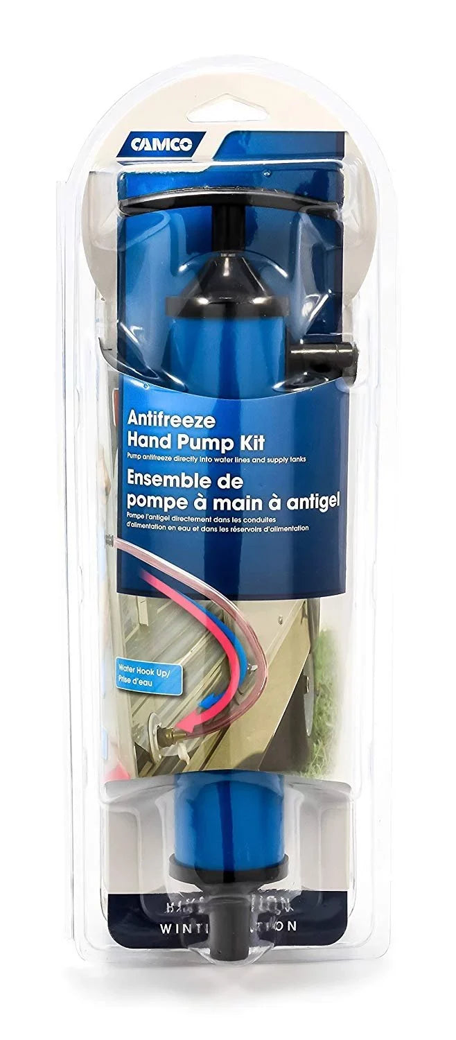 Camco Antifreeze Hand Pump Kit- Pumps Antifreeze Directly Into the  Waterlines and Supply Tanks, Makes Winterizing Simple and Easier 36003
