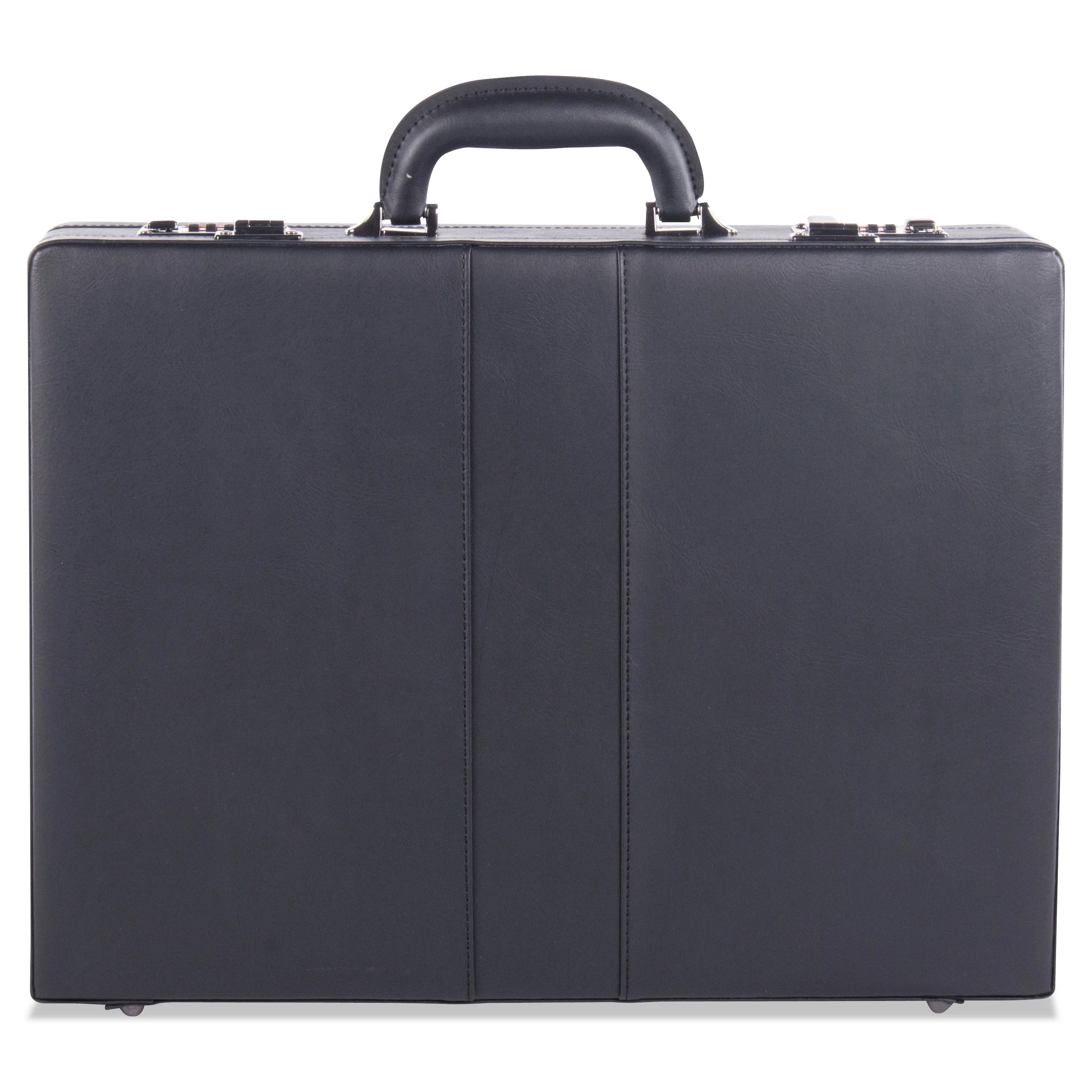 Expandable Attache Case, 13 x 3.5 x 18, Black