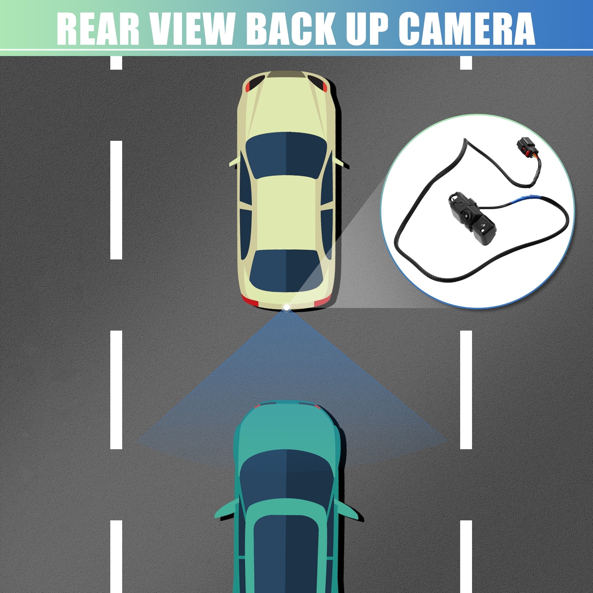 Rear View Back Up Camera 23306741 22803702 for Chevrolet Silverado 2014 for  Sierra 1500 2500 3500 2014 2015