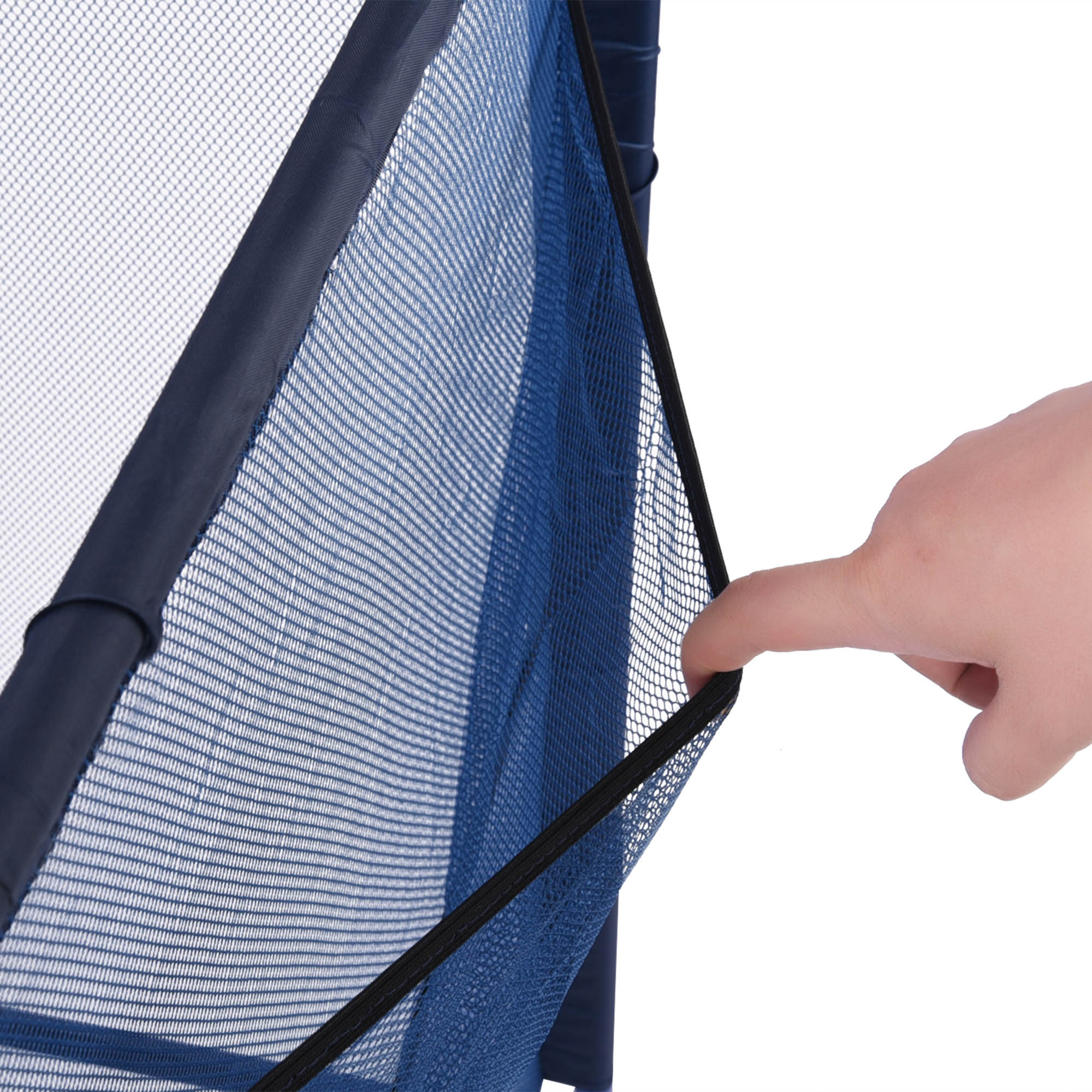 Pool Storage Bin, Pool and Ball Storage Organizer with Nylon Mesh Basket, for Pool Floats, Balls, Toys, Air Dry Quickly and Easily Roll The Storage Bins To Your Home Garage(No shipping on weekends.)
