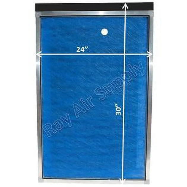 Dynamic Air Cleaner Replacement Filter Pads 24x30 Refills (3 Pack)