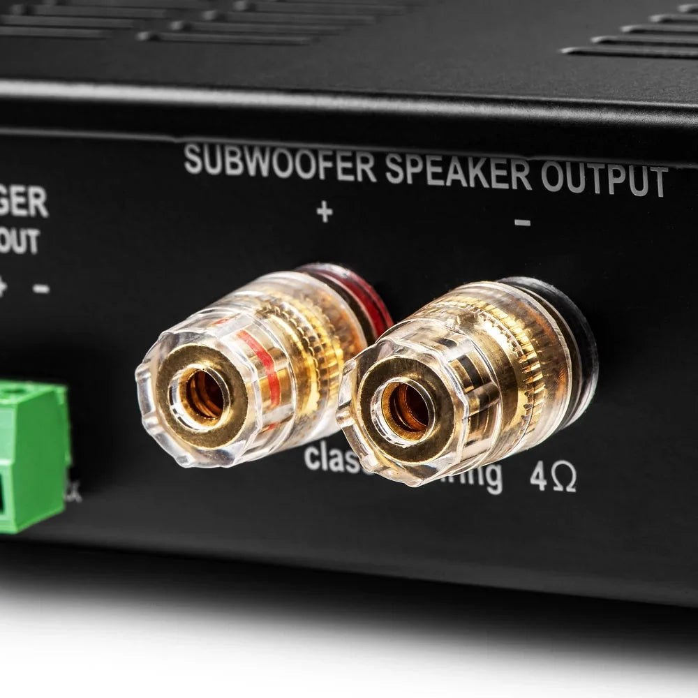 800W Mono Class  Subwoofer Amplifier, Auto Sensing, 4 -8 Ohm ,  Certified  App Control