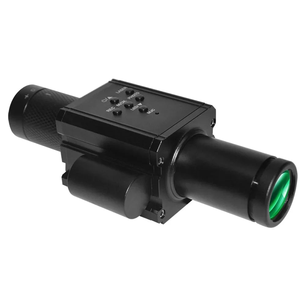 walmeck Portable Monocular Night-Visions Sight Device Day Night Use Telescopes 1.2inch Display Photo Taking Video Recording Infrared Digital Video Camera for Fishing Boating Wildlife Observation