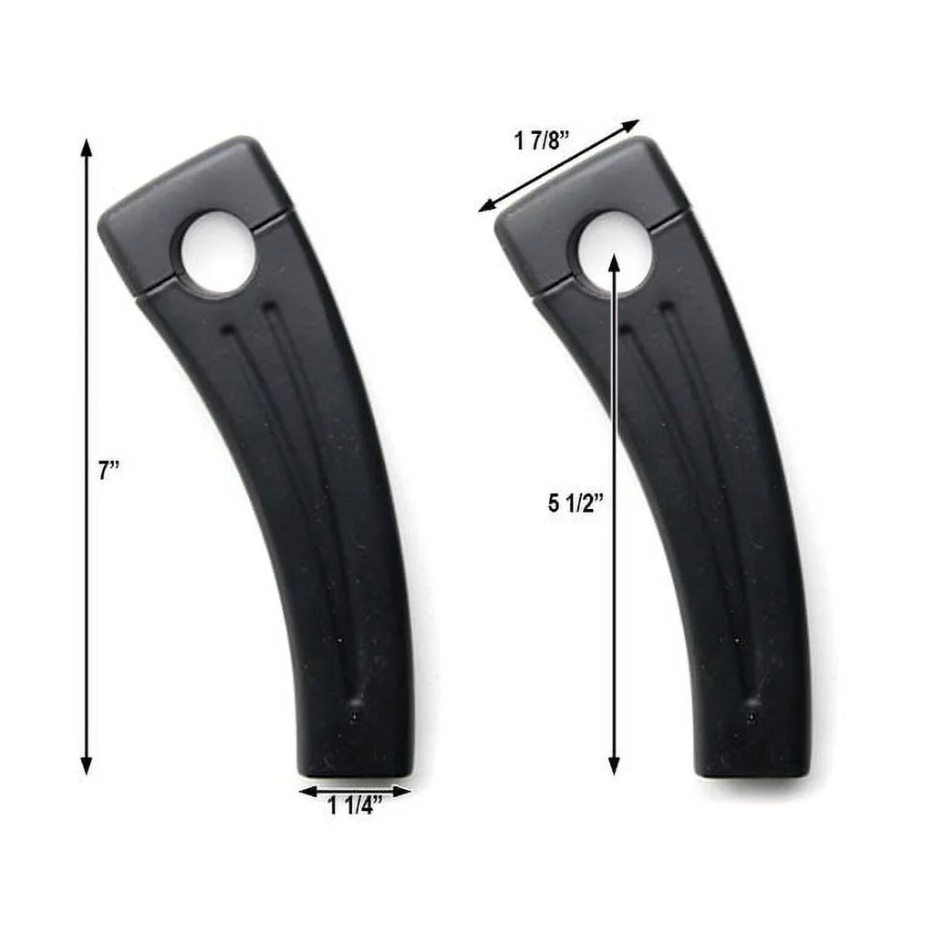 Krator 5.5" Black Bike Handlebar Pullback Risers 7/8" Compatible with Ducati Monster 620 696 750 796 900 1000 1100
