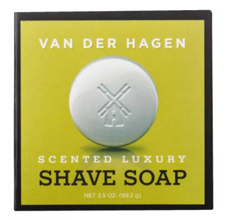 Van Der Hagen Men's Luxury Scented Soap 3.50 oz (Pack of 6)