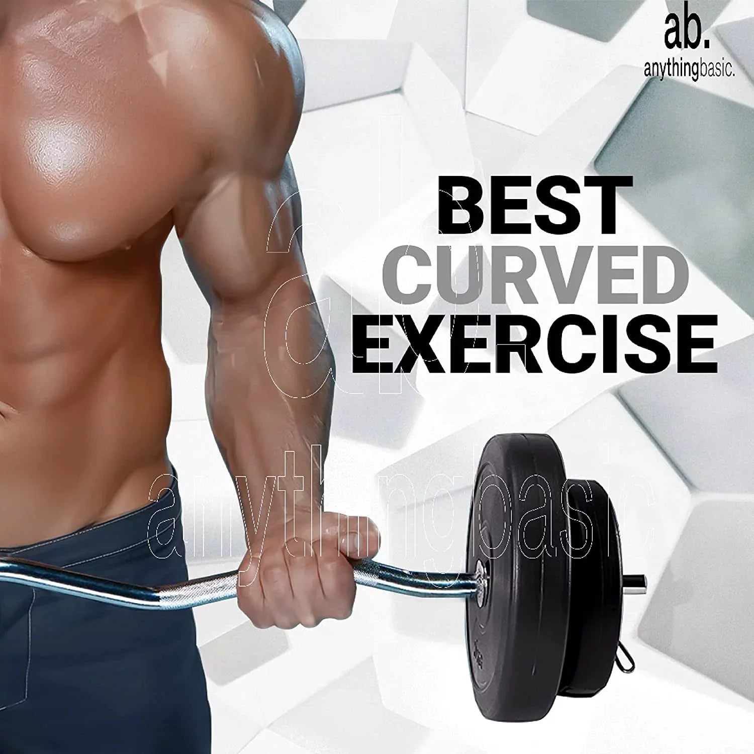 anythingbasic.  10 Kg Home Gym Set with One 3 Ft Curl and One Pair Dumbbell Rods with Gym Accessories Gym Set