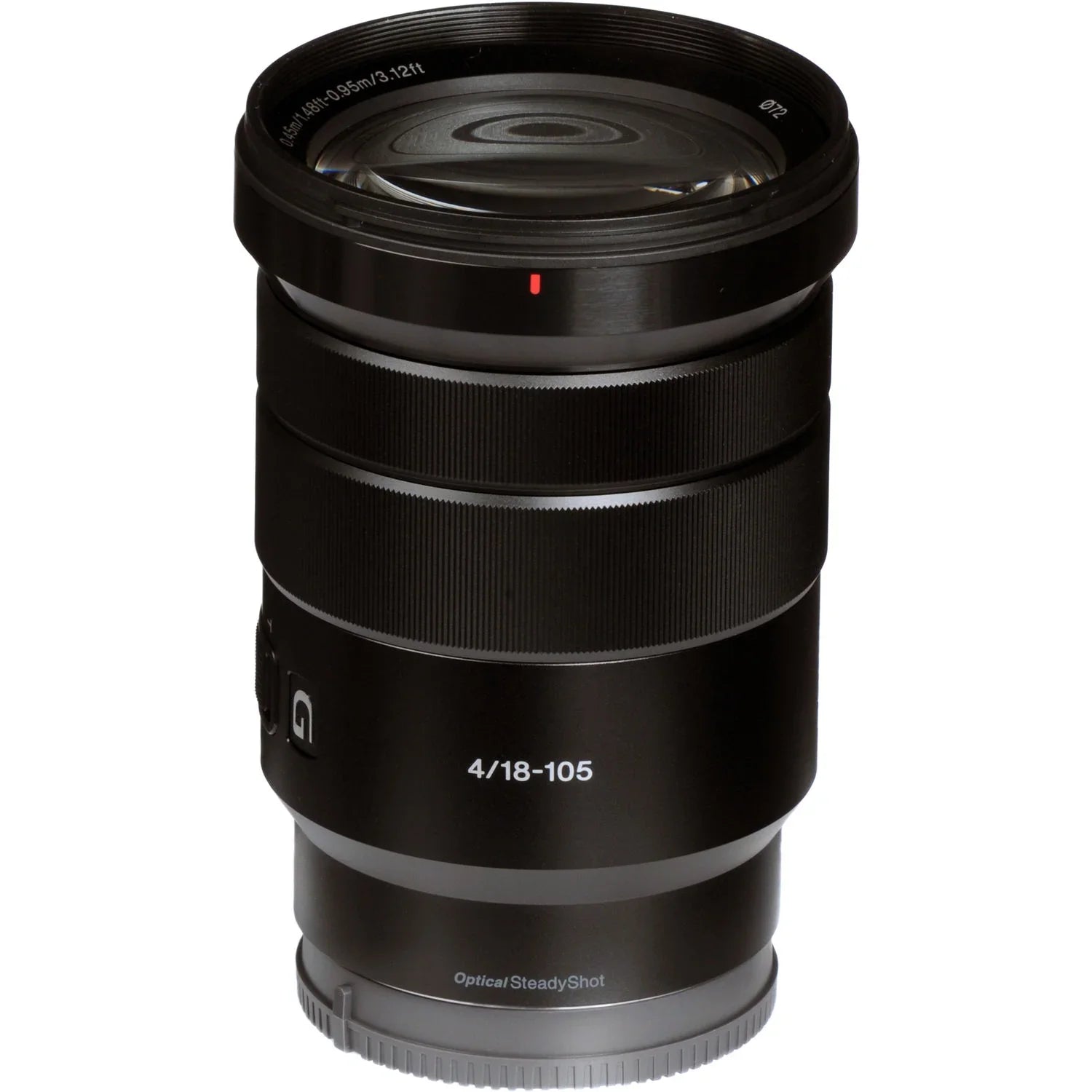 Sony   18-105mm f/4   Lens with Essential Accessory Bundle - Includes: Water Resistant Lens Pouch, SanDisk 32GB Memory Card, 3 Piece Multicoated  Filters with Case (,, ), Variable Neu