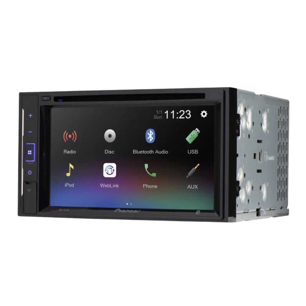 Bundle for 2011-2014 Toyota Sienna Van / Pioneer -241EX Double  Car Stereo with Bluetooth/Backup Camera/Installation Kit/in-Dash / / 6.2" Touchscreen Digital Media Receiver