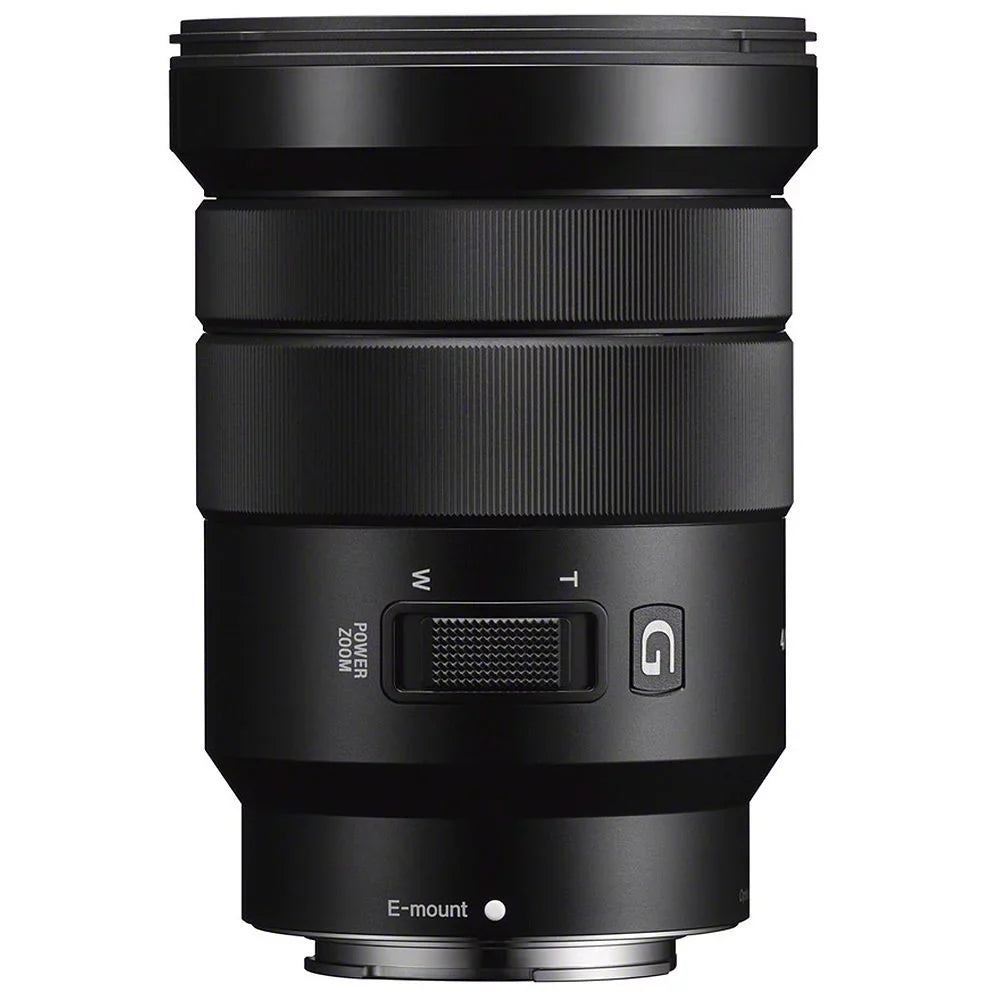 Sony   18-105mm f/4   Lens with Essential Accessory Bundle - Includes: Water Resistant Lens Pouch, SanDisk 32GB Memory Card, 3 Piece Multicoated  Filters with Case (,, ), Variable Neu