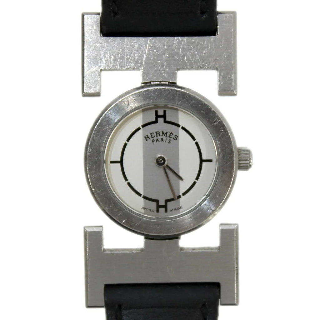 Pre-Owned  Hermes paprika ladies quartz watch  .210 (Good)