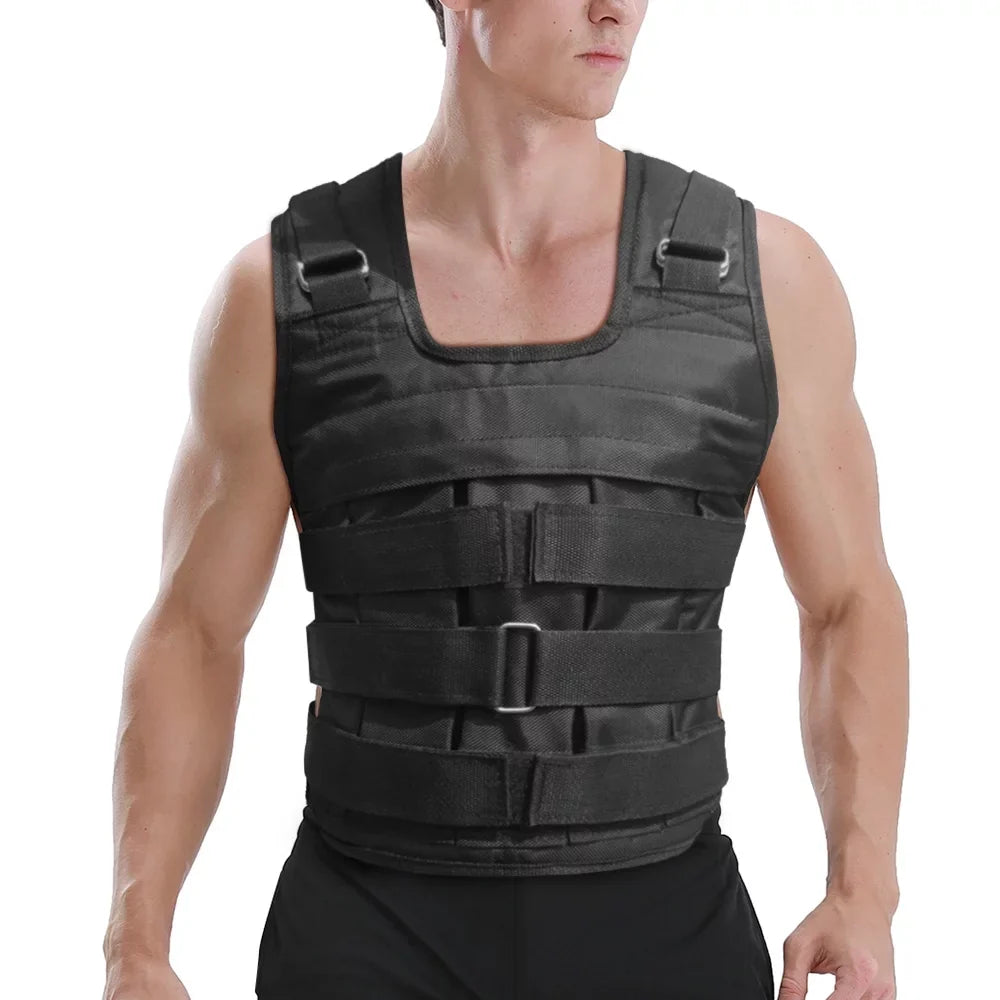 Spirastell Weighted Vest,Max Adjustable Vest Cloth (empty) Vest Ox Cloth Adjustable Intensity (empty) Siuke Maximum Adjustable Intensity Cloth Maximum Adjustable
