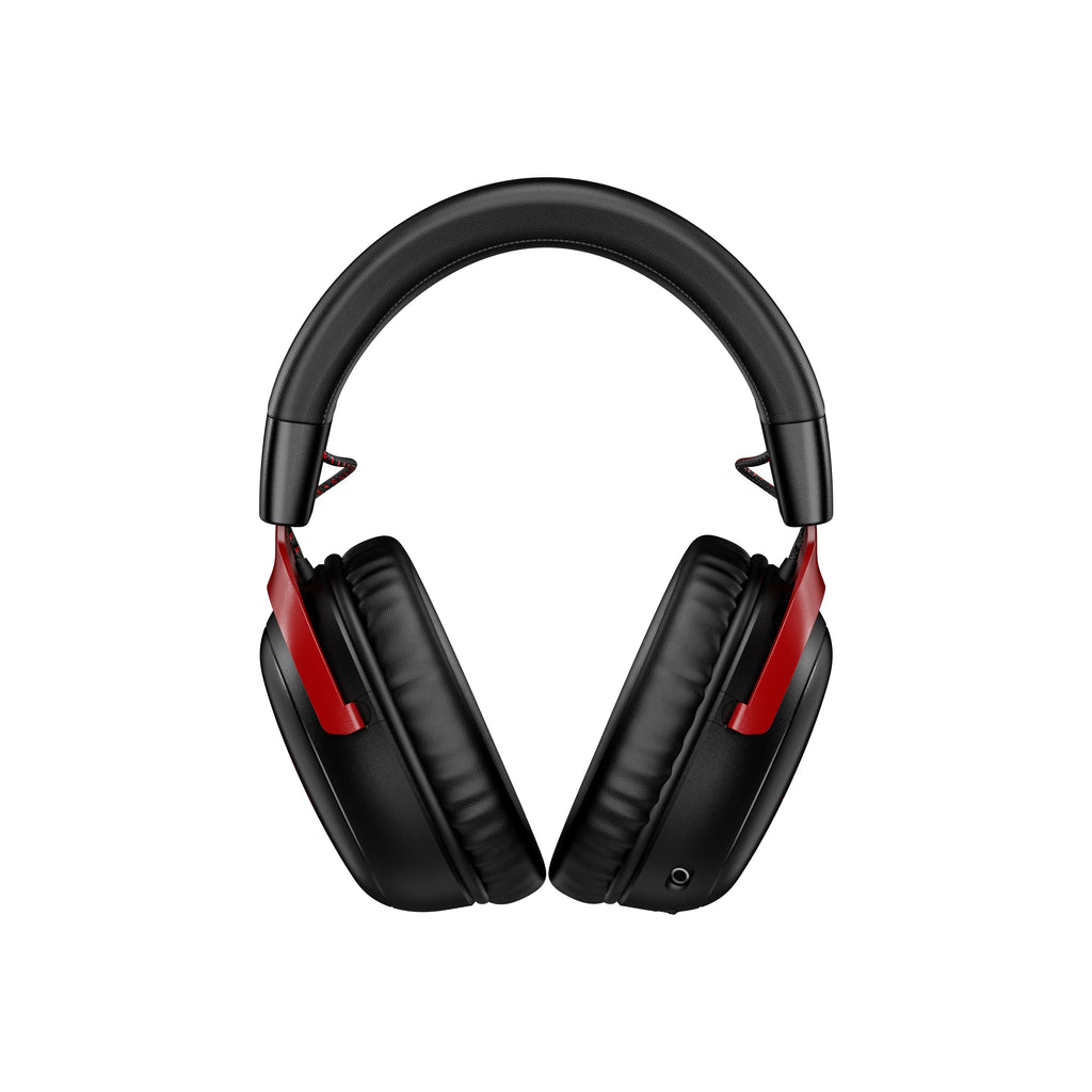 HyperX Cloud  Wireless – Gaming headset for , , , up to 120-hour Battery, 2.4GHz Wireless, 53mm angled drivers, Memory foam, Durable Frame, 10mm microphone – Black/Red