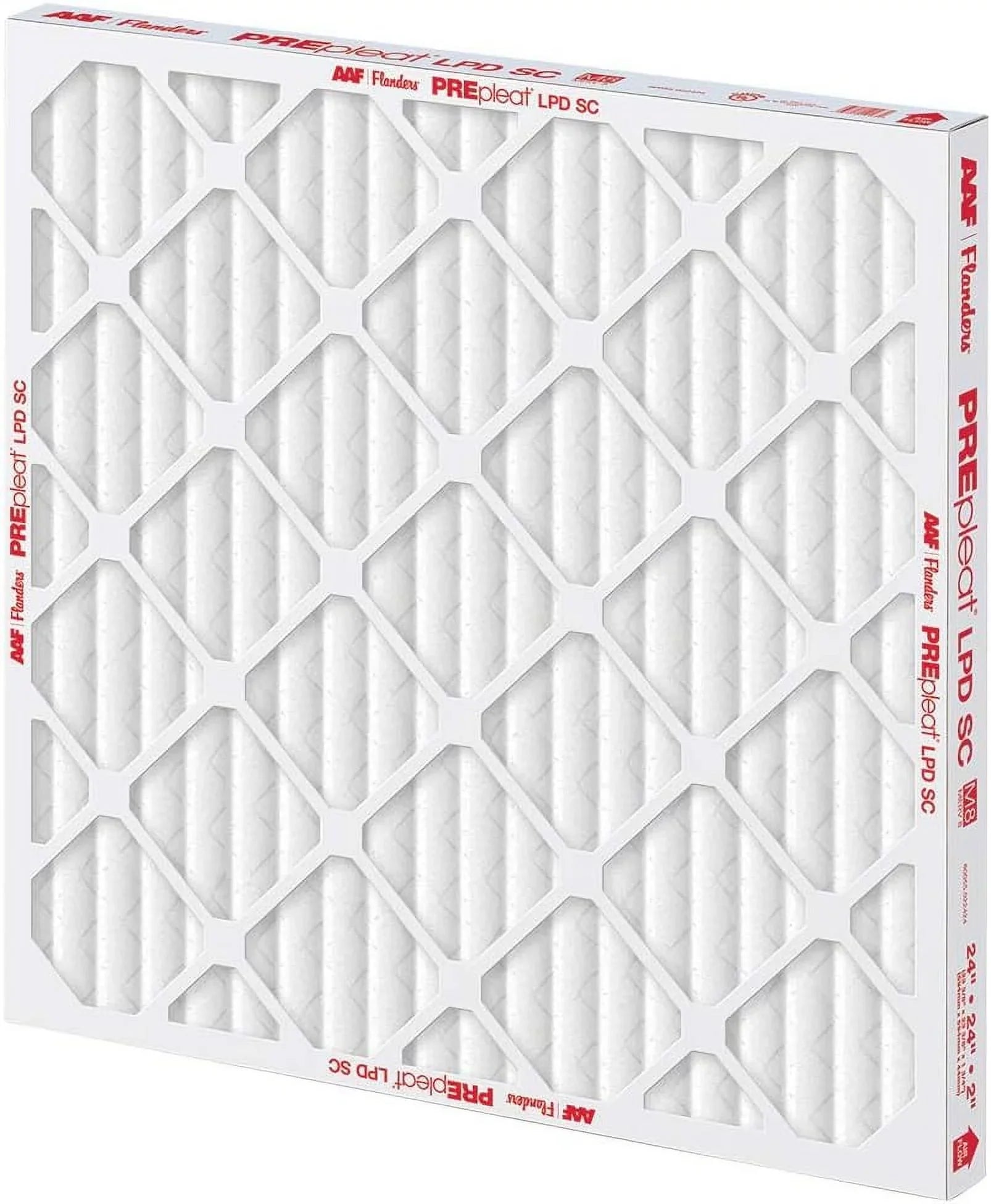 Naturalaire Pre-Pleat 40 Air Filter,  8, 24  24  4-Inch, 6-Pack