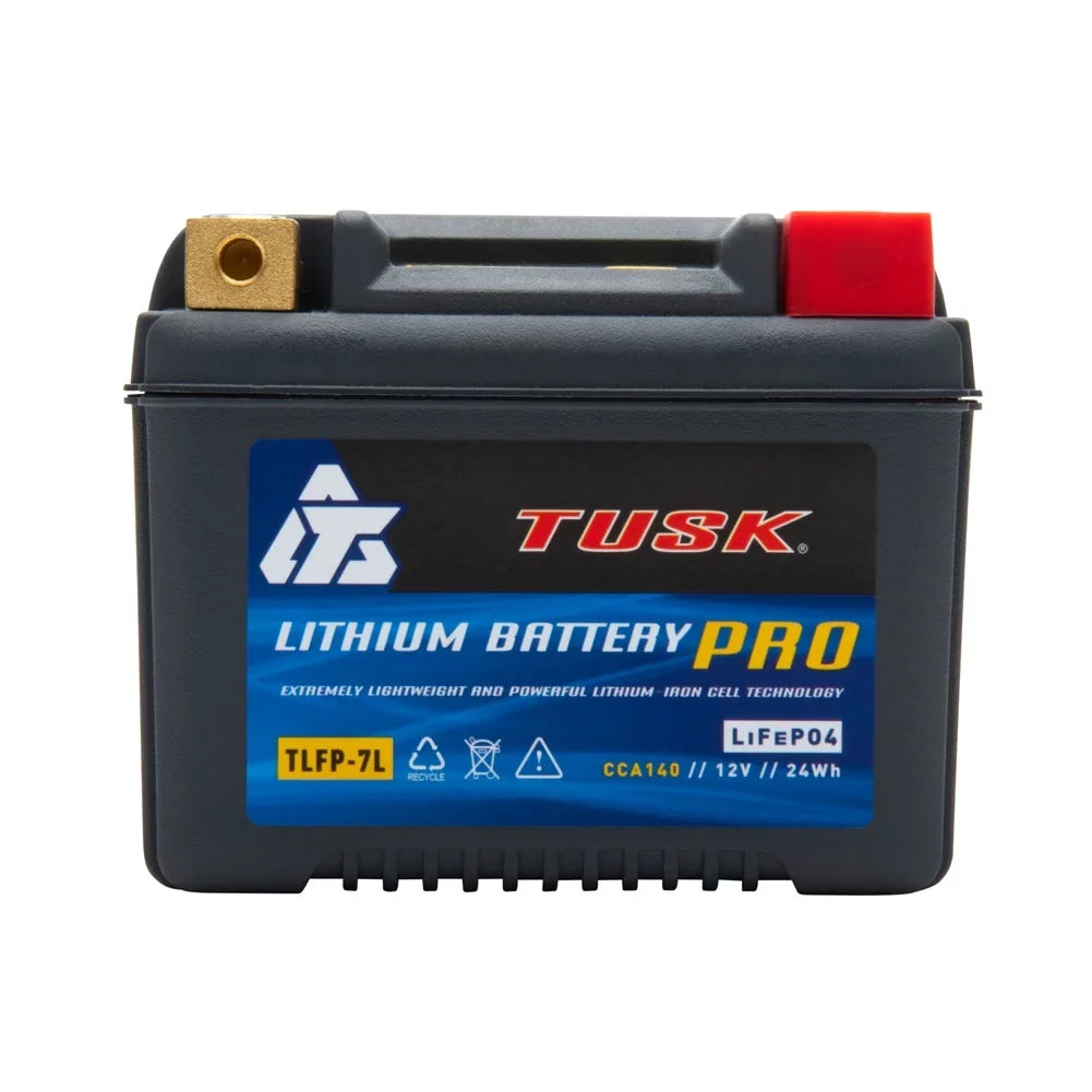 Tusk Lithium Pro Battery -7L For   2005-2009,2012-2017