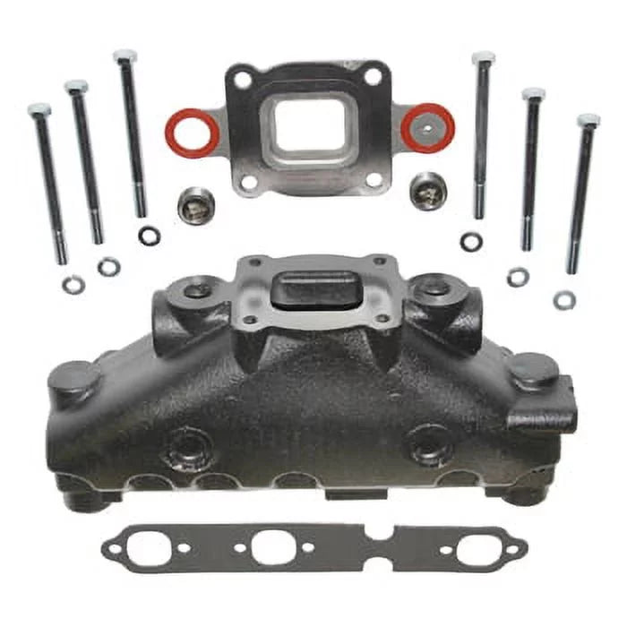 Exhaust Manifold, Barr Mercruiser 4.3L  w/Dry Joint 2002-UpPro #: 1-864612 -Ref #: 864612T01