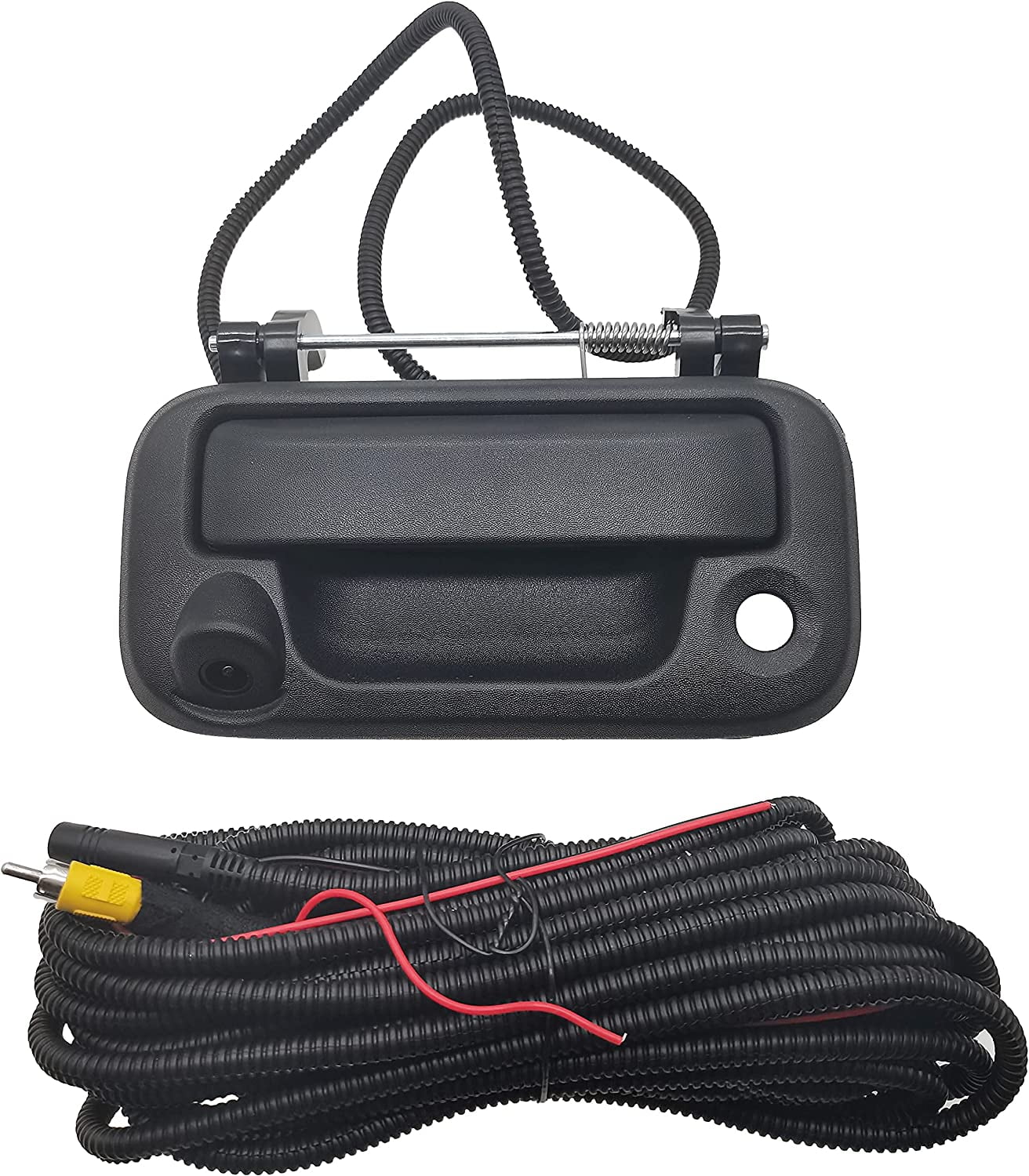 Tailgate Handle with Camera, : #8L3Z-9943400-, Compatible with Ford , , , ,  (Black)