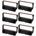 PrinterDash Compatible Replacement for Star-Micronics -200 Series/-235/-242/-292/-512/-200 Series/-212/-242/-500/-2000 Black/Red ... Printer Ribbons (6/) (30980113BR)