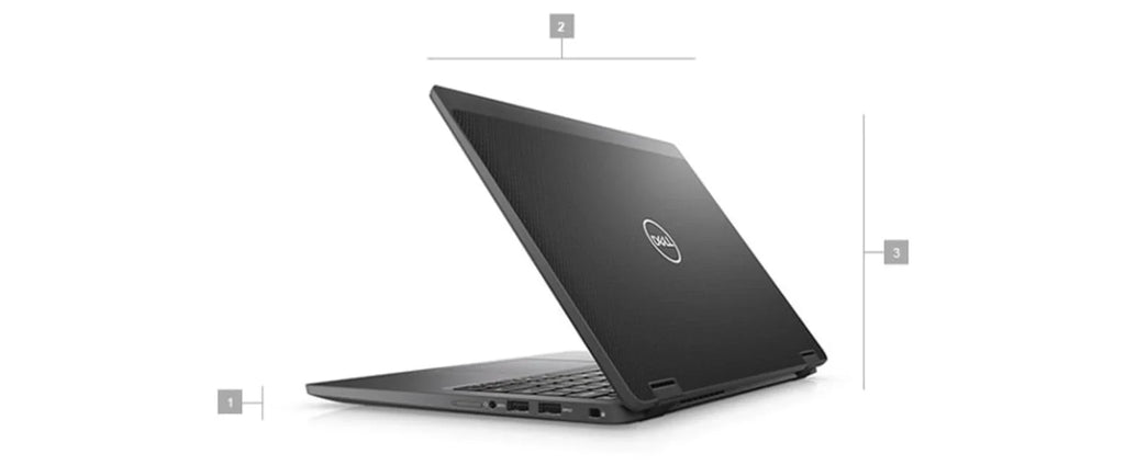 Restored Dell Latitude 7000 7410 2-in-1 (2020) | 14"  Touch | Core i7 - 256GB  - 16GB  | 4 Cores @ 4.9 GHz - 10th Gen  (Refurbished)
