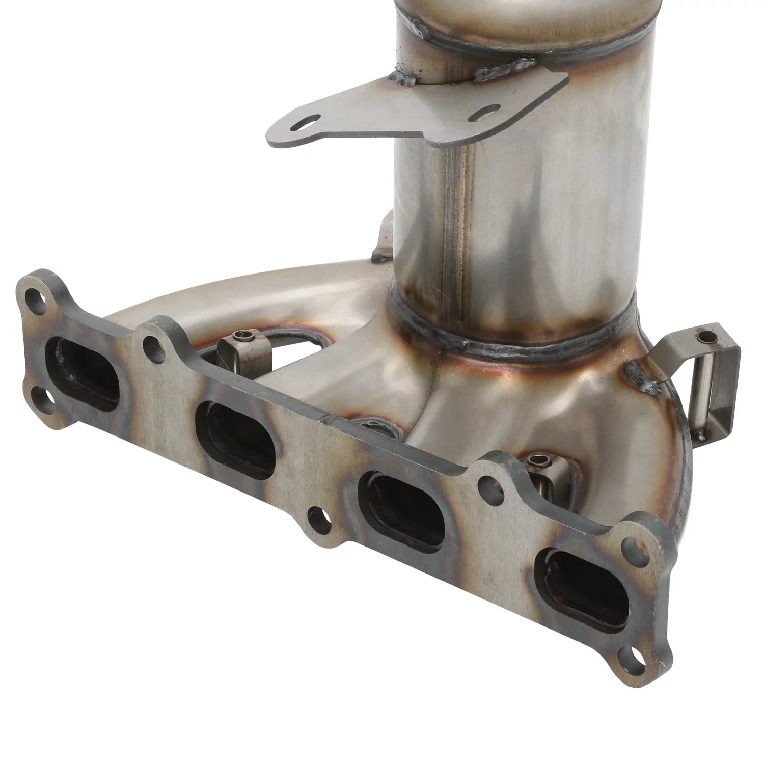 '- Catalytic Converter Exhaust Manifold For 2007-2008 Dodge Caliber, 2007-2017 Jeep Compass, 2007-2017 Jeep Patriot, Fits 2.4L 4WD Models