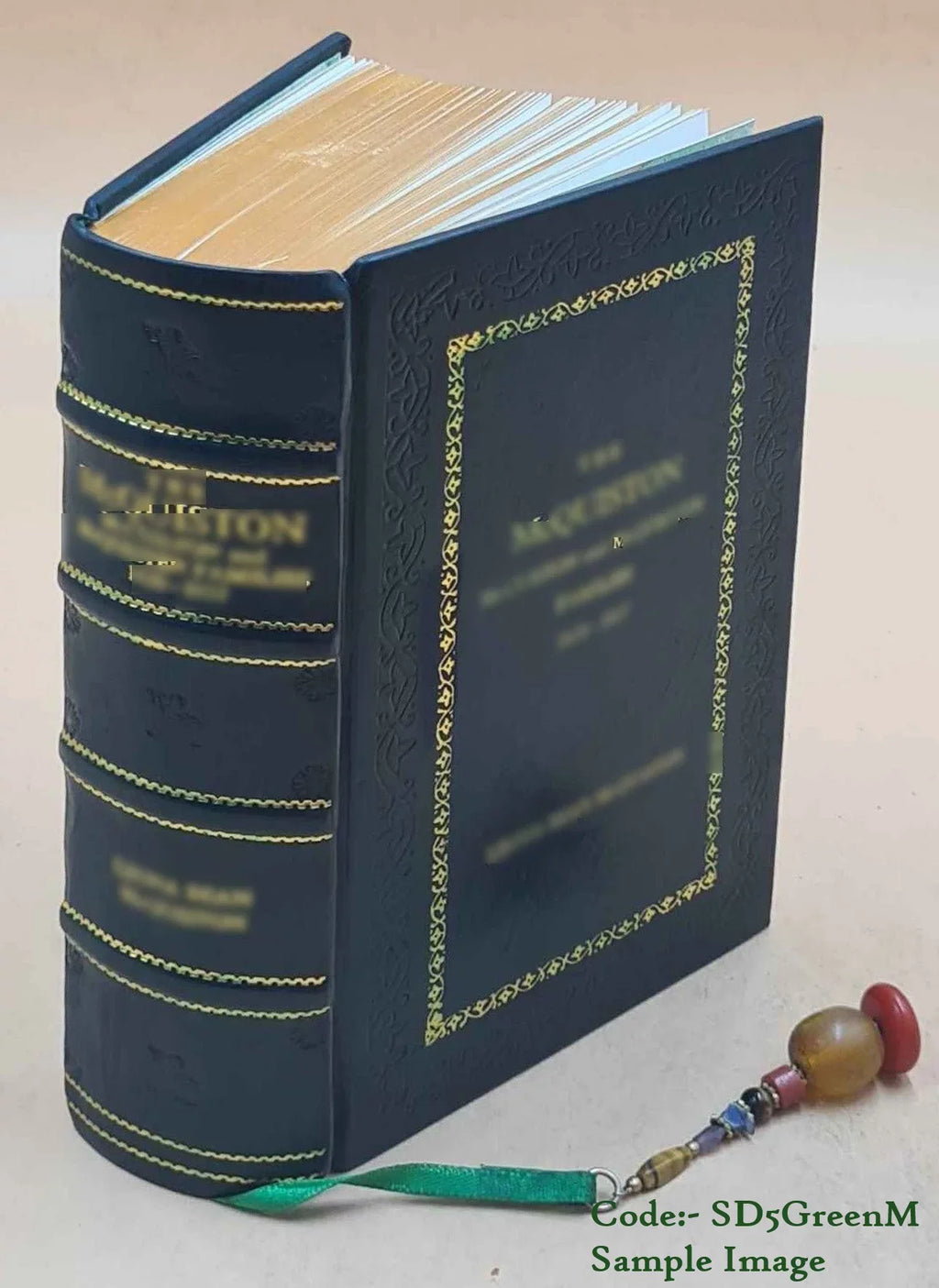 La prison d'Ã‰dimbourg / Walter Scott ; traduction de .-. Daffry de La Monnoye,... ; dessins de . . Clerget, Ferdinandus, . Maillart et Pellicer 1884 [Premium Leather Bound]