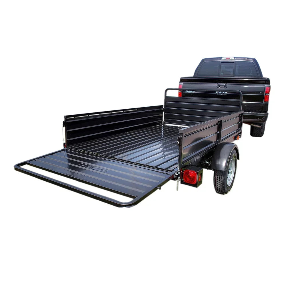5 ft. x 7 ft. Multi Purpose Utility Trailer (Black Powder-Coated)