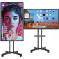 Smart Board, 43 Inch  Interactive Whiteboard, Electronic Whiteboard, Screen Mirroring from Android and iOS for Live Streaming, for Advertising Display and Classroom (Wall Mount inclued)