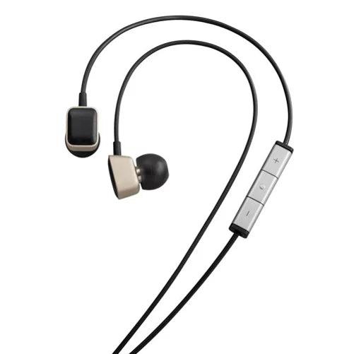 Harman Kardon - High-Performance In-Ear Headphones Dual Earbuds Earphones Earpieces Stereo Wired [Gold Color]  for iPad Mini 3 4, Pro 9.7, iPhone 5 5C 5S 6 Plus 6S Plus  - Google Pixel