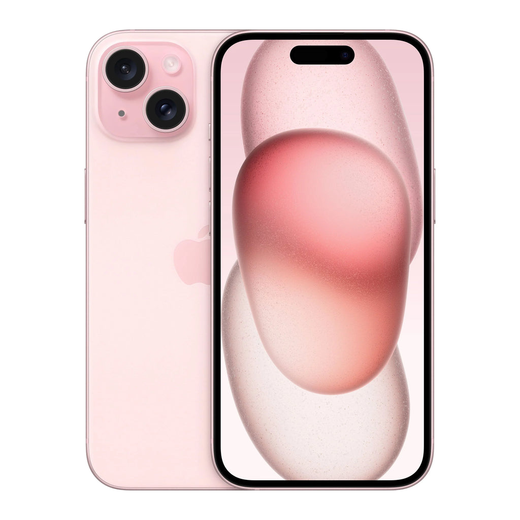 Straight Talk Apple iPhone 15, 128GB, Pink - Prepaid Smartphone
