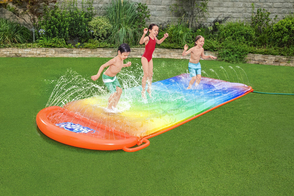 ! Blobzter Water-Filled Splash Pad 15’ Multicolor Slide