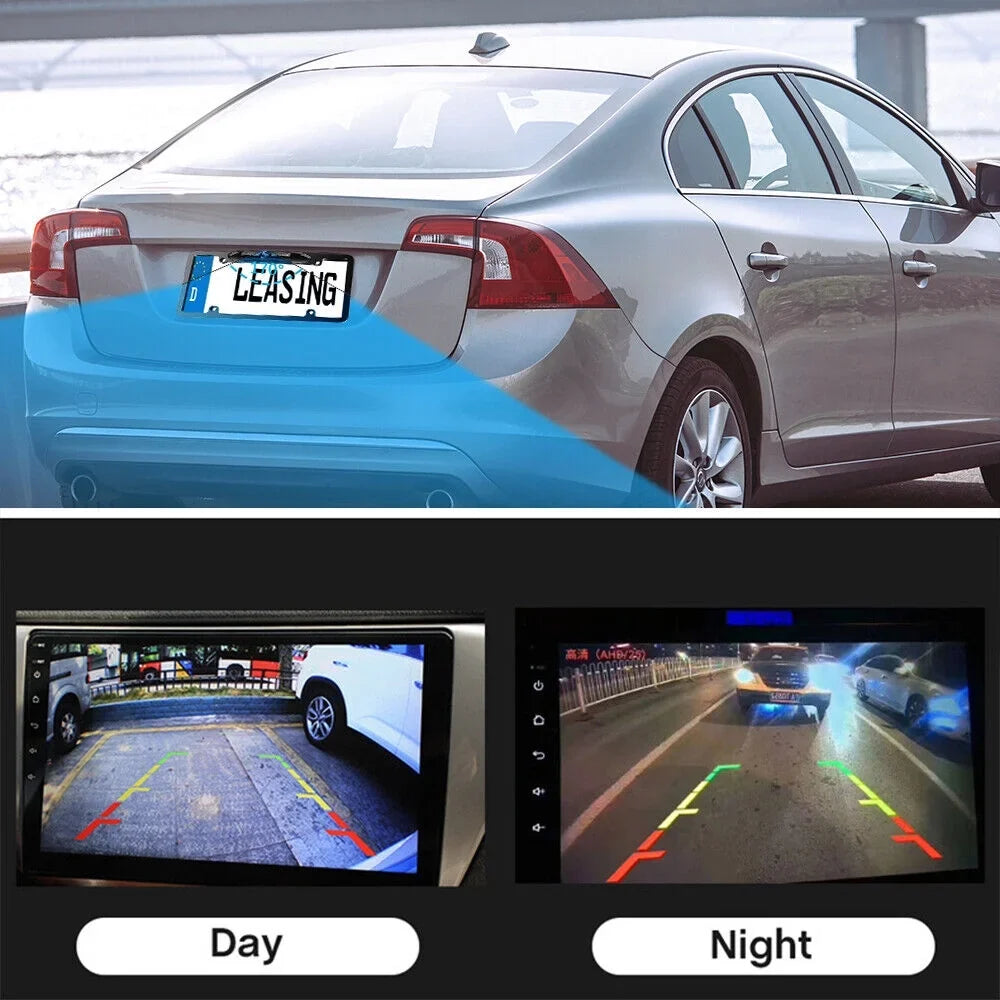 Night Vision License Plate Frame Camera - Reverse Parking Aid