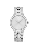 Movado Museum 40mm Steel Silver Dial Quartz Men Watch 0606450
