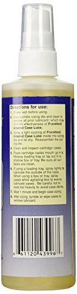 Frankford Arsenal 8 oz. Spray Pump Non-Aerosol Case Lube for Reloading