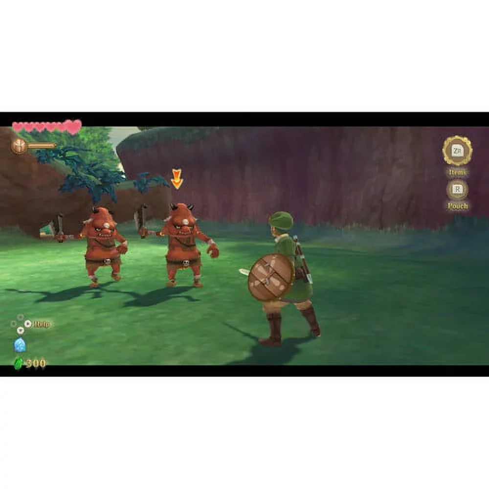 Nintendo Switch Lite Coral Console Bundle with Legend of Zelda Skyward Sword