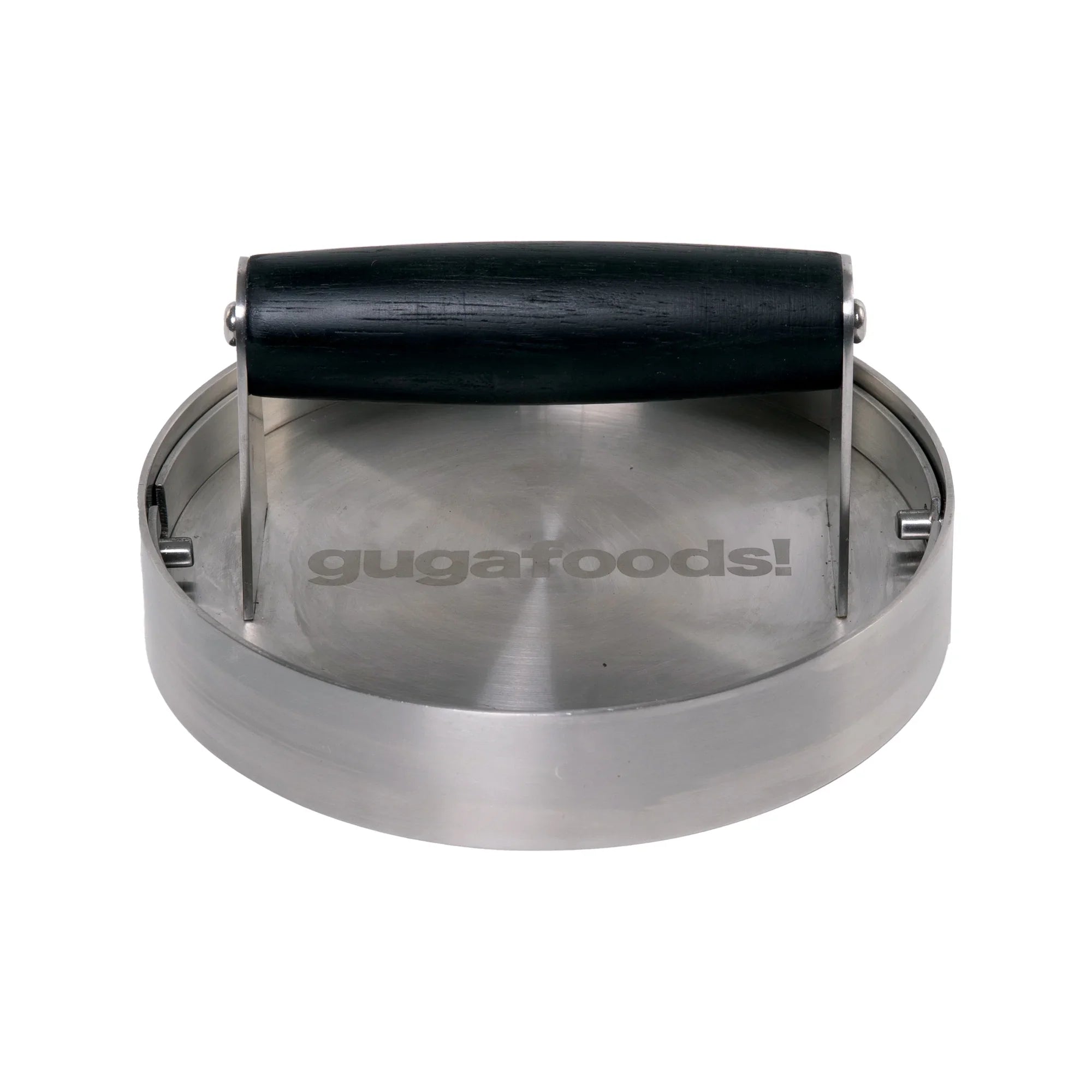 Guga Foods Adjustable Smashed Burger Press Kit, Hamburger Patty Maker, Stainless Steel