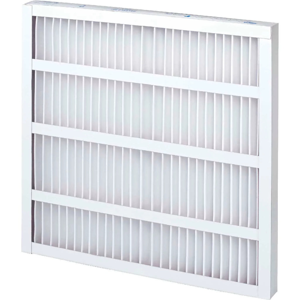 Global Industrial High Capacity Pleated Air Filter,  8, Self-Supported, 20"Wx16"Hx2", Lot of 12