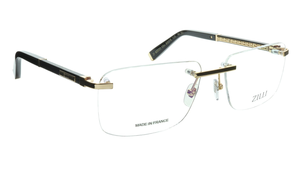 Rimless Eyewear Made with Real Leather and High Quality Titanium