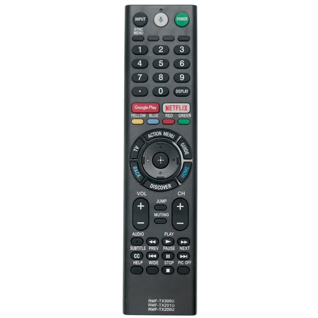 New Voice Replace Remote for Sony Bravia  -75X940D -55X930D -65X930D